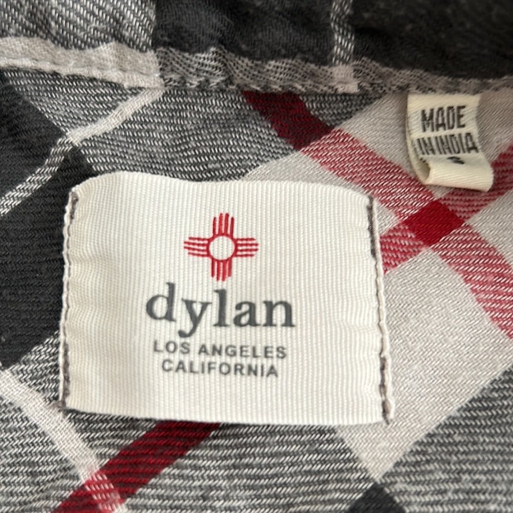 Dylan Plaid Button Down Shirt Jacket - image 7